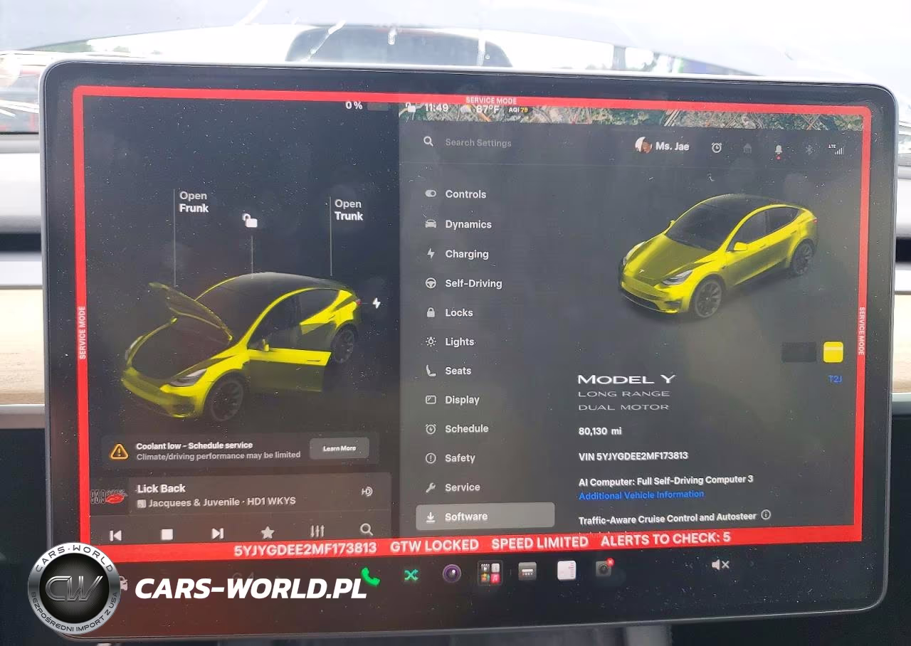 2021 Tesla Model Y VIN:5YJYGDEE2MF173813 - 9