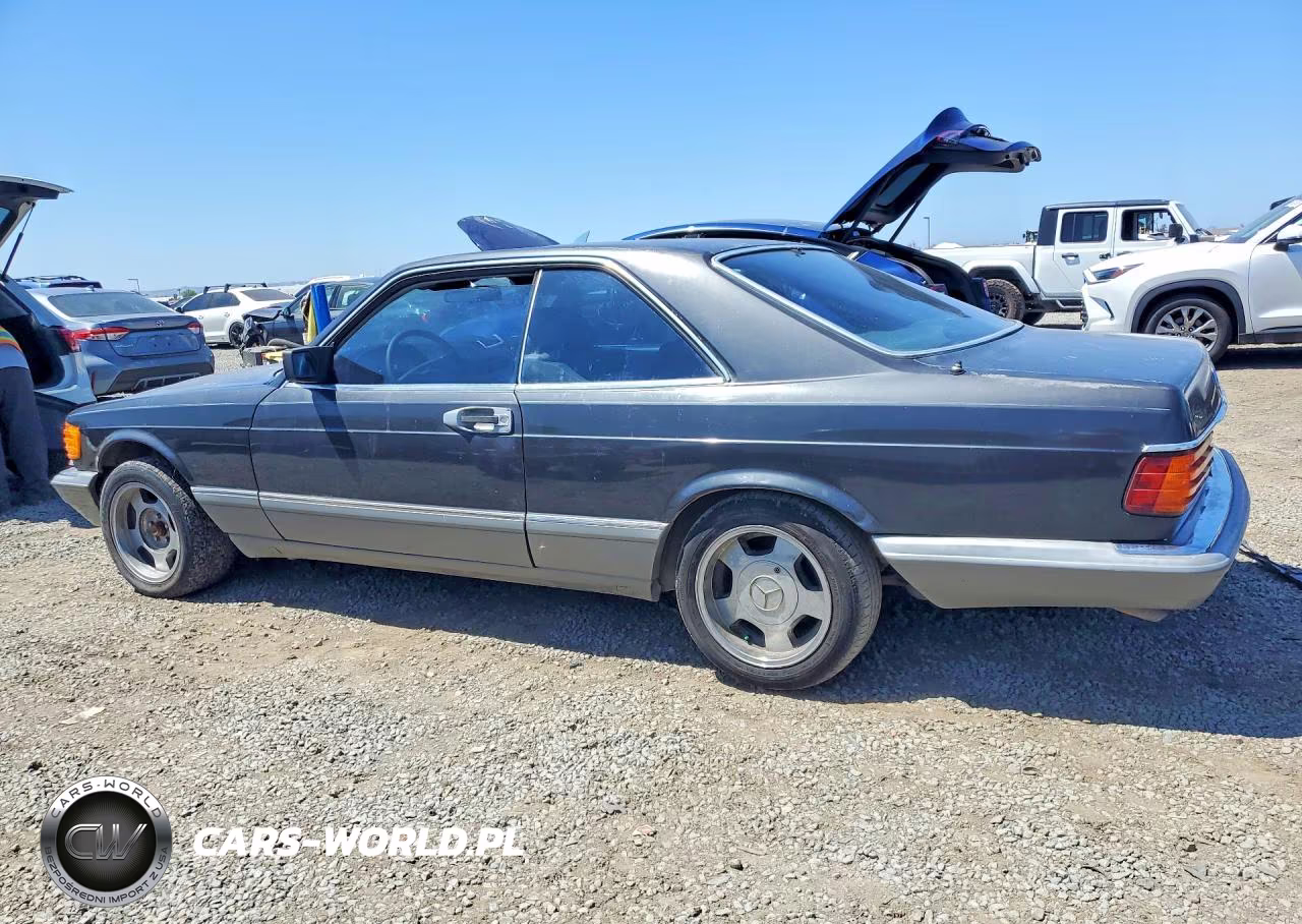 1986 Mercedes-Benz 560 Sec VIN:WDBCA45DXGA224425 - 2