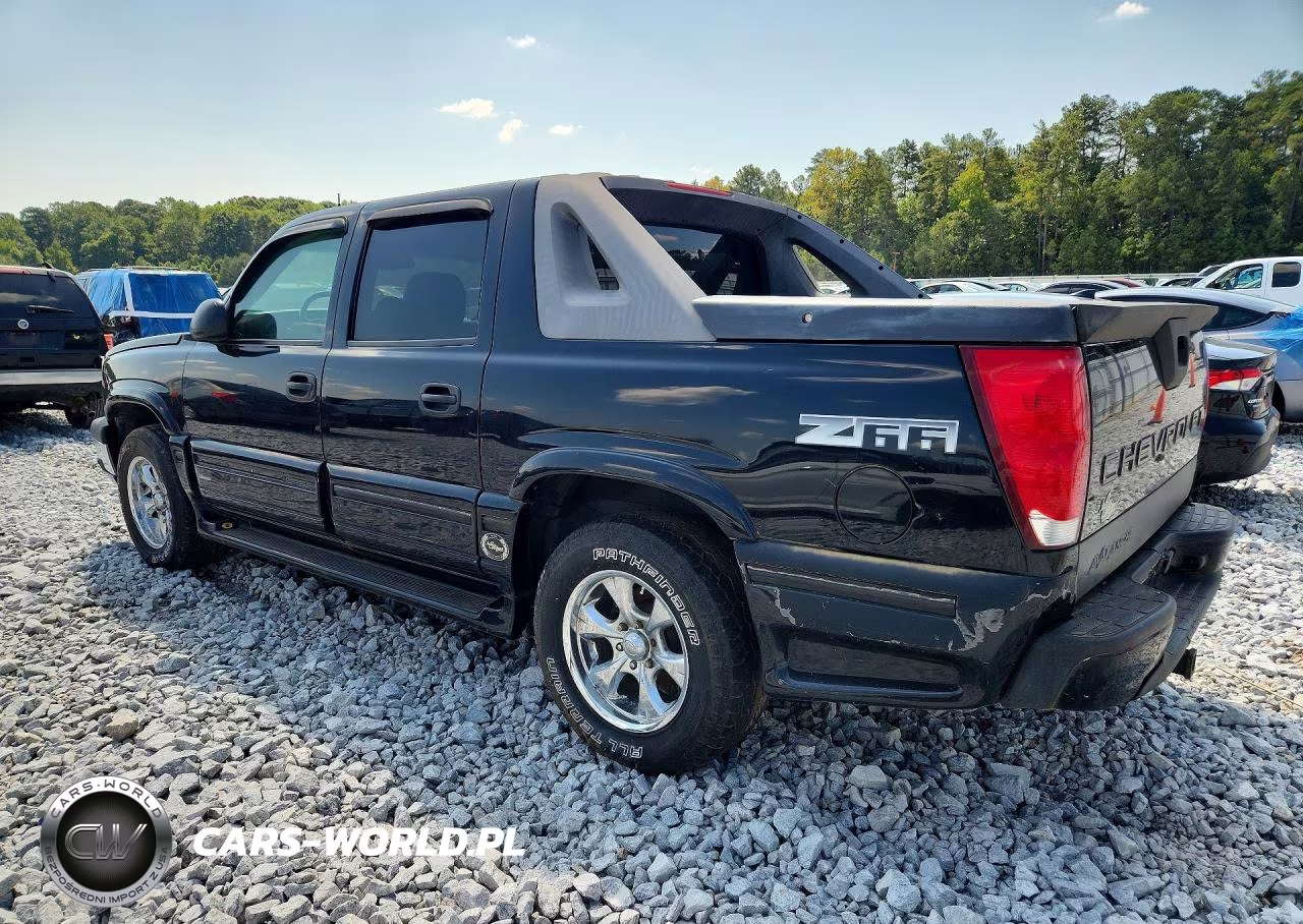2003 Chevrolet Avalanche C1500 VIN:3GNEC13T33G323295 - 2