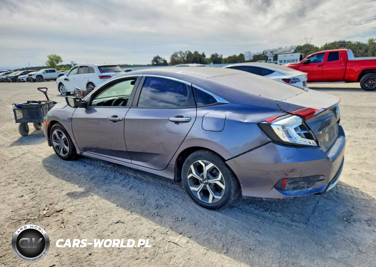 2020 Honda Civic Lx VIN:19XFC2F6XLE216605 - 2