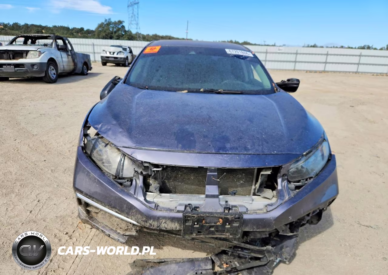 2020 Honda Civic Lx VIN:19XFC2F6XLE216605 - 5