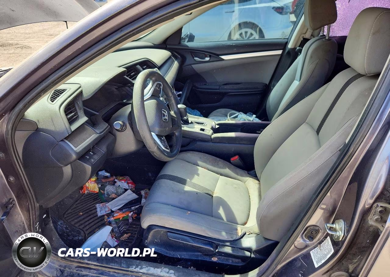 2020 Honda Civic Lx VIN:19XFC2F6XLE216605 - 7
