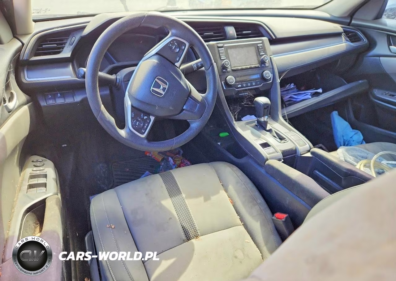 2020 Honda Civic Lx VIN:19XFC2F6XLE216605 - 8