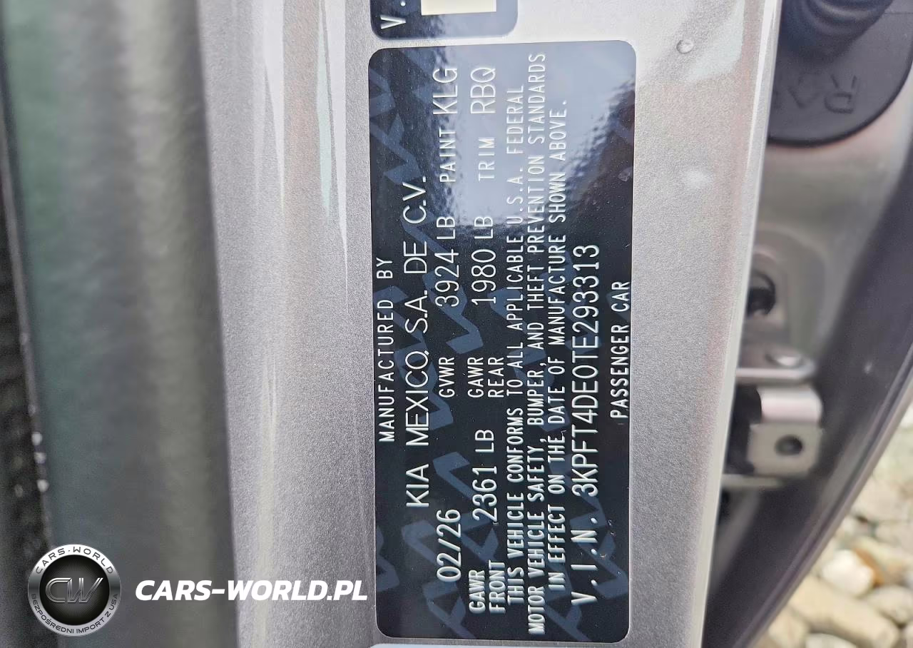 2026 Kia K4 Lxs VIN:3KPFT4DE0TE293313 - 12