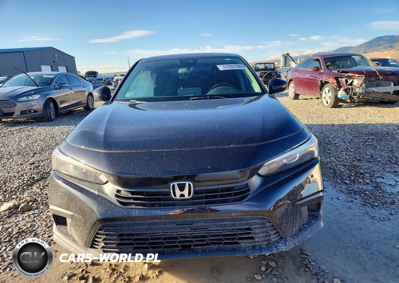 2022 Honda Civic Ex VIN:JHMFE1F77NX007613 - 5