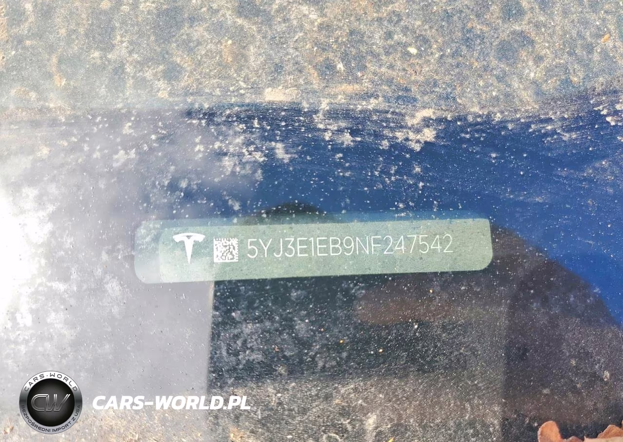 2022 Tesla Model 3 VIN:5YJ3E1EB9NF247542 - 12