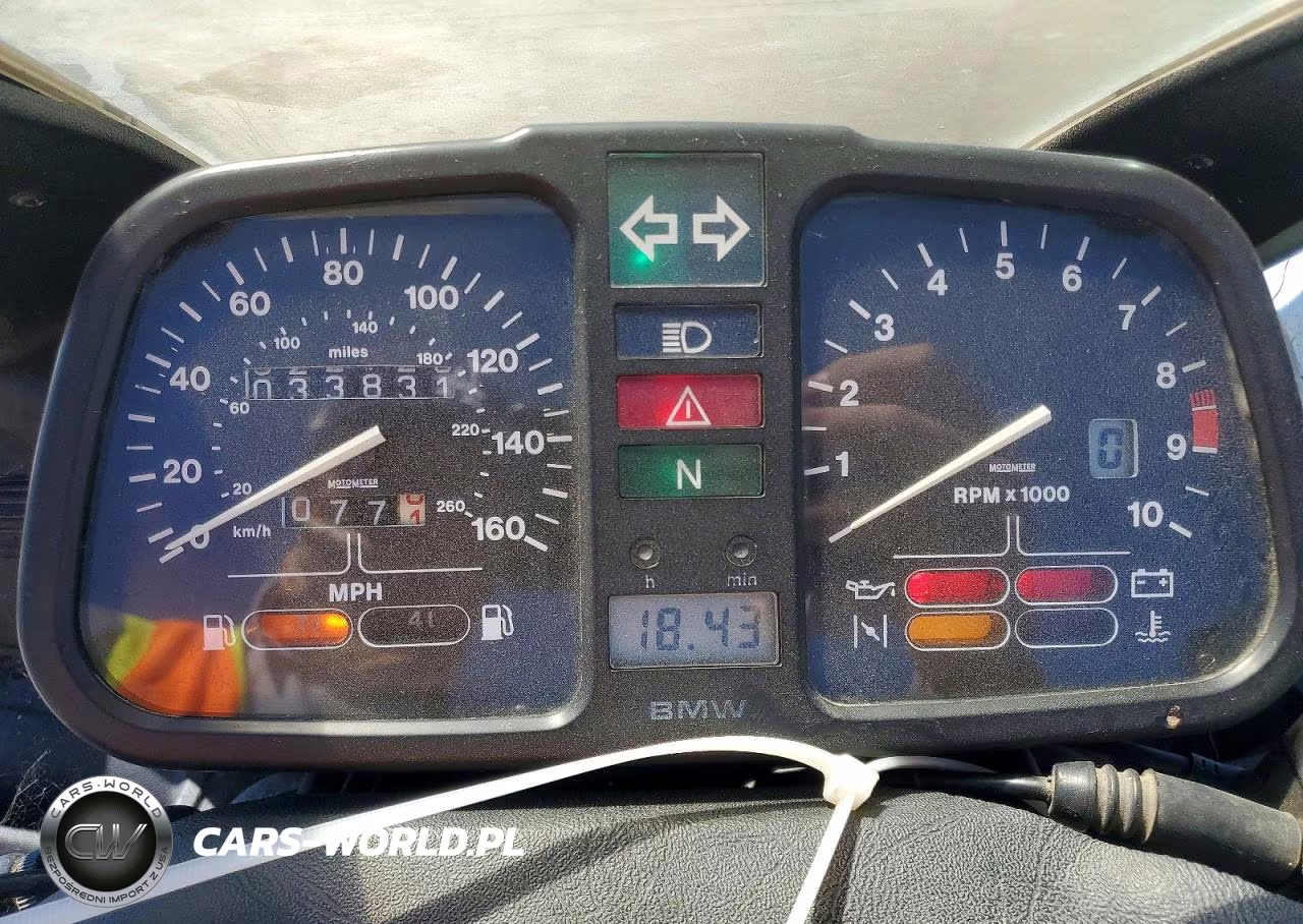 1985 BMW K100 Rs VIN:WB105130XF0041308 - 7