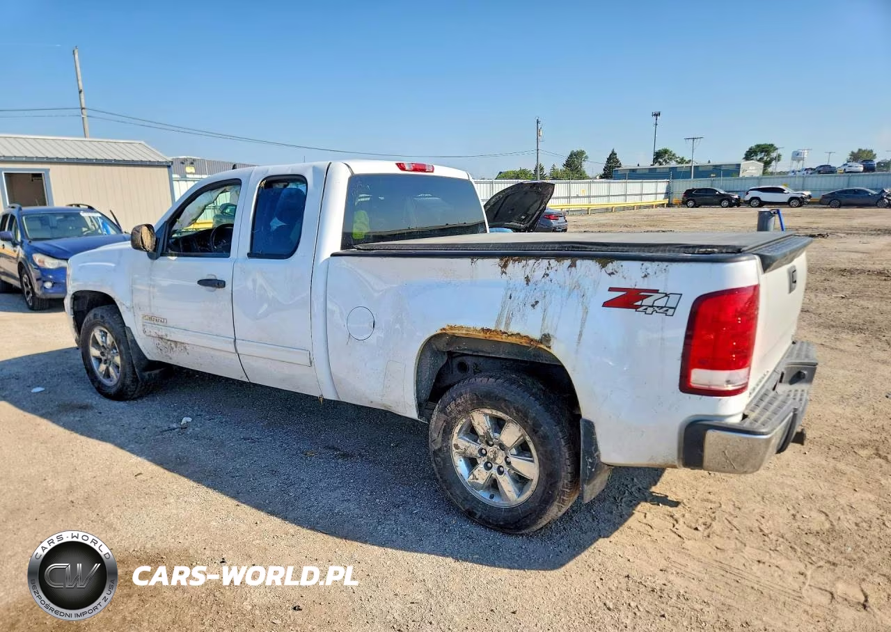 2013 GMC Sierra Sle VIN:1GTR2VE79DZ134396 - 2