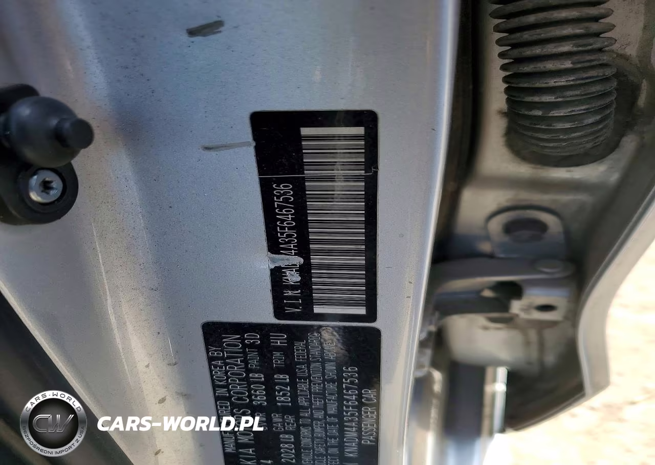 2015 Kia Rio Lx VIN:KNADM4A35F6467536 - 12