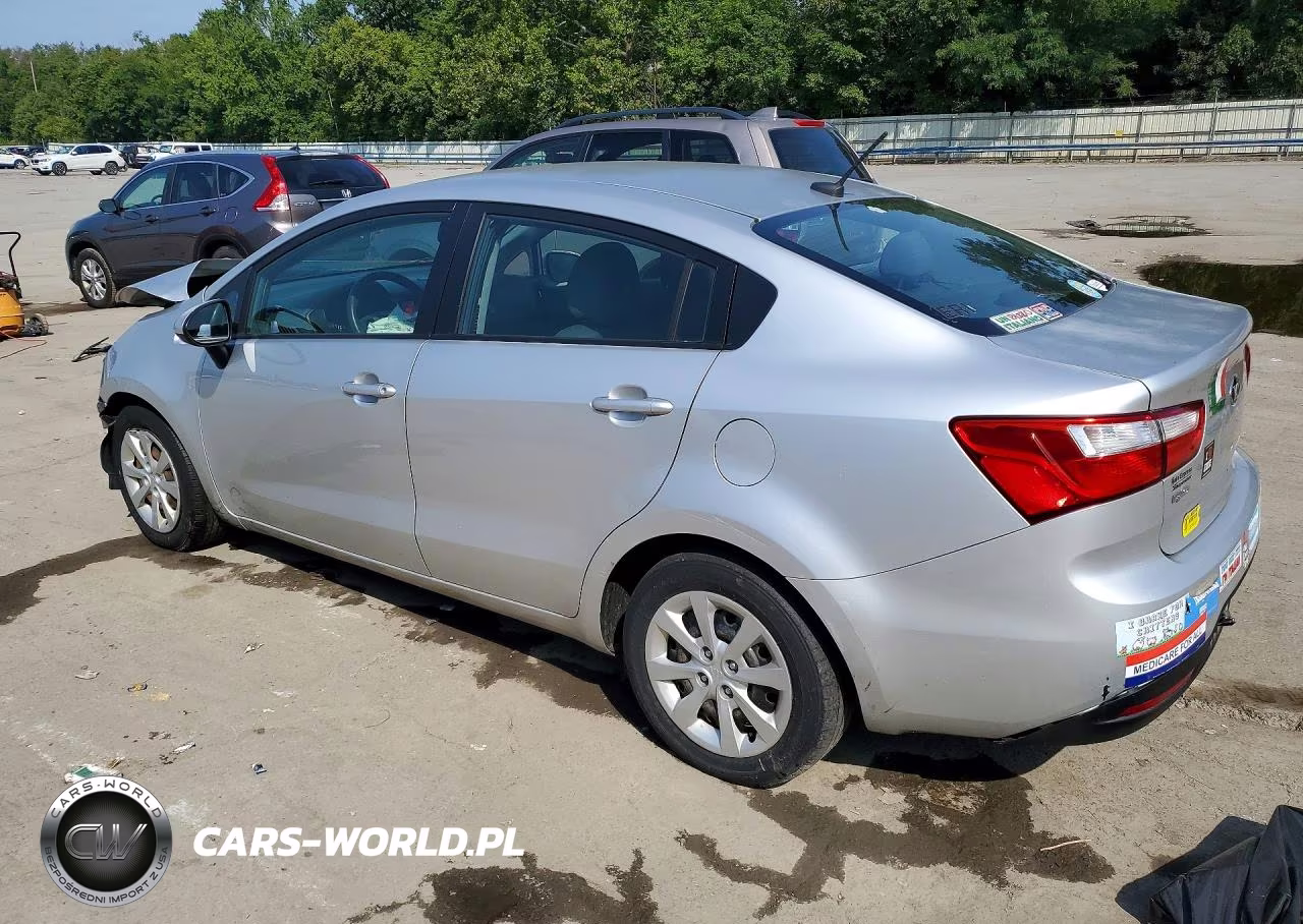 2015 Kia Rio Lx VIN:KNADM4A35F6467536 - 2