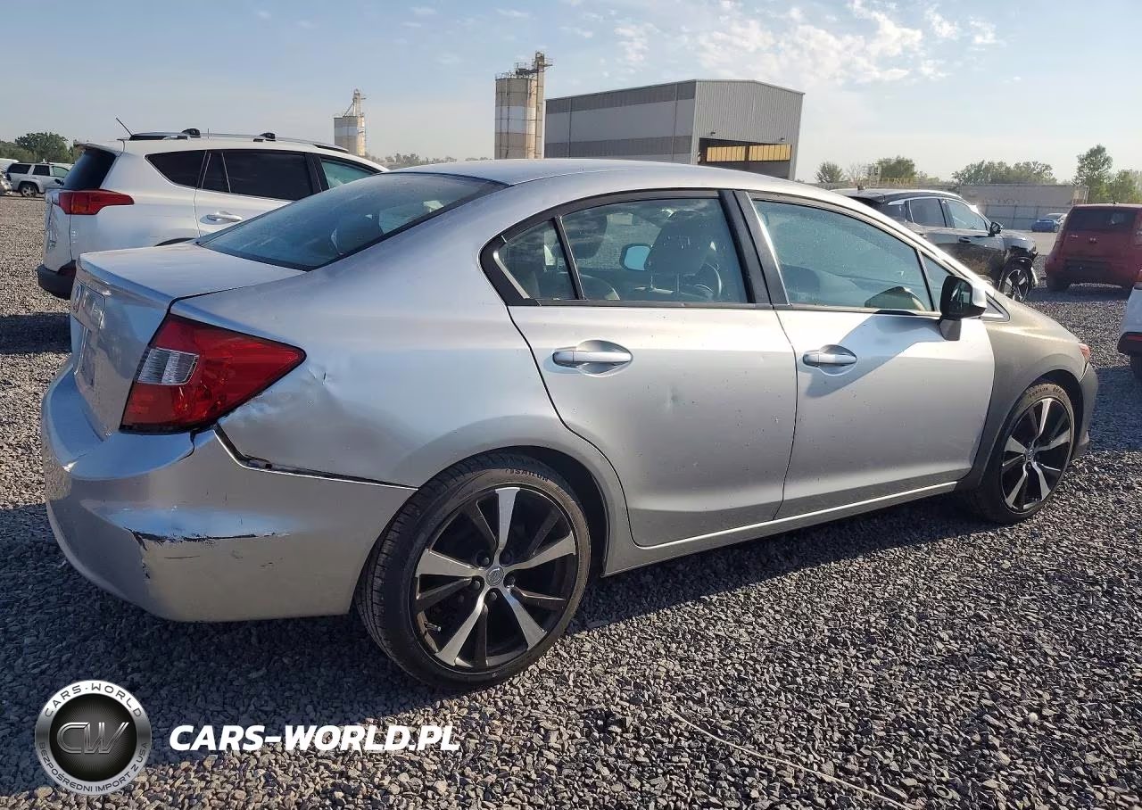 2012 Honda Civic Ex VIN:2HGFB2F83CH547469 - 3