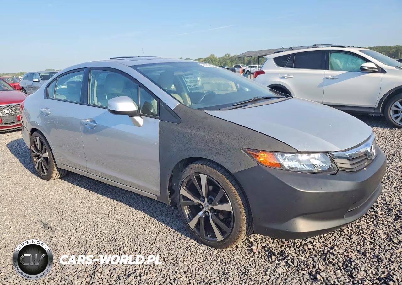 2012 Honda Civic Ex VIN:2HGFB2F83CH547469 - 4