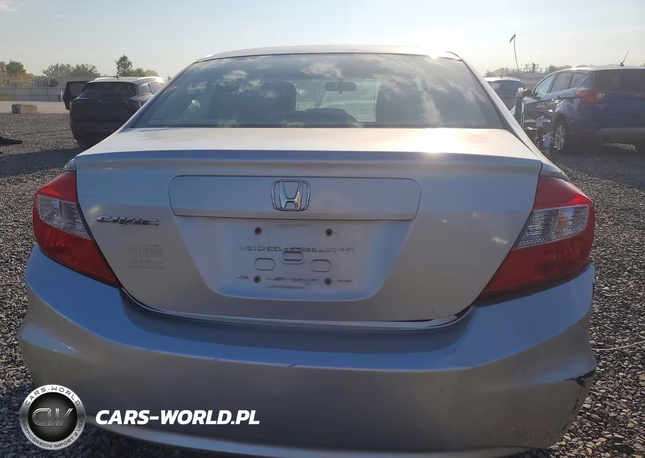 2012 Honda Civic Ex VIN:2HGFB2F83CH547469 - 6
