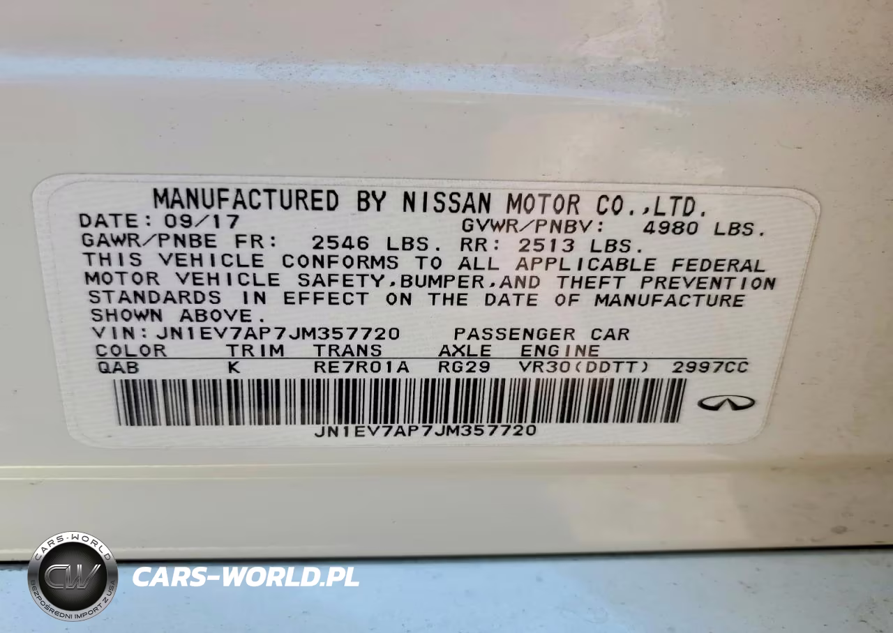 2018 Infiniti Q50 3.0T Luxe VIN:JN1EV7AP7JM357720 - 12