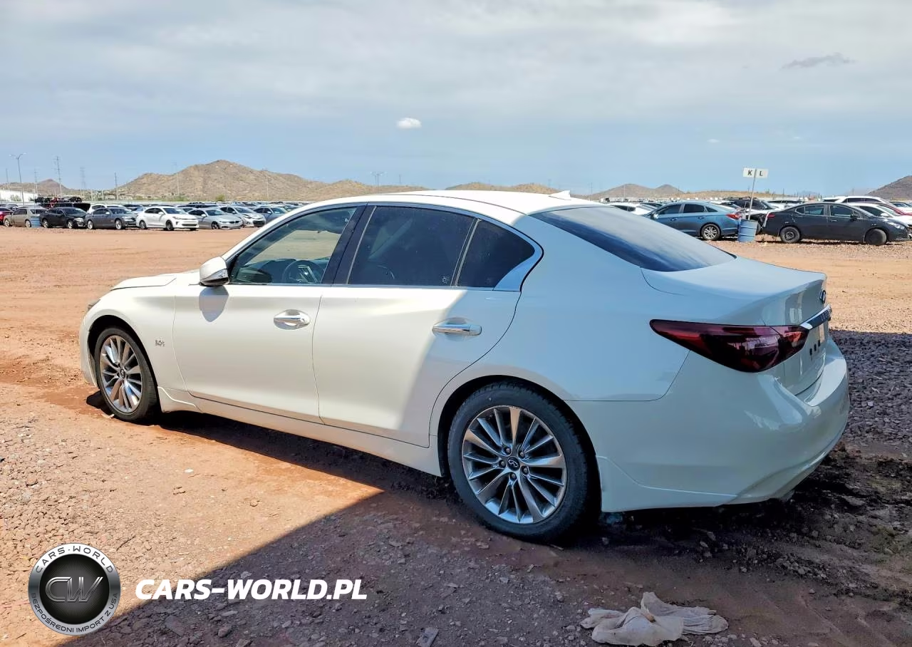 2018 Infiniti Q50 3.0T Luxe VIN:JN1EV7AP7JM357720 - 2