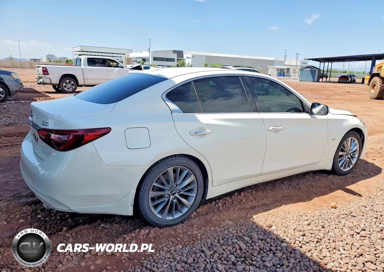 2018 Infiniti Q50 3.0T Luxe VIN:JN1EV7AP7JM357720 - 3