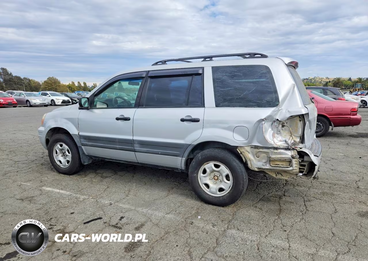 2004 Honda Pilot Lx VIN:2HKYF18184H616932 - 2