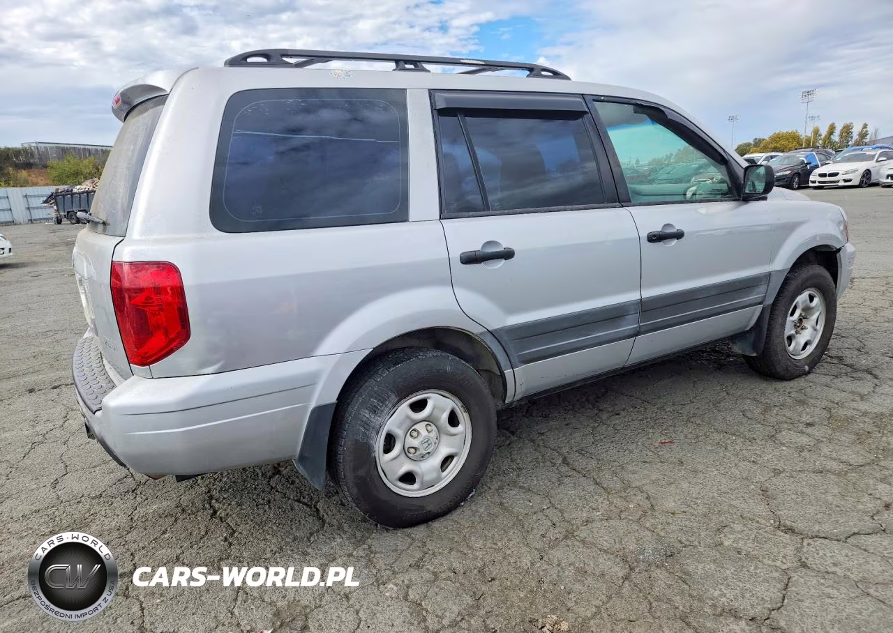 2004 Honda Pilot Lx VIN:2HKYF18184H616932 - 3