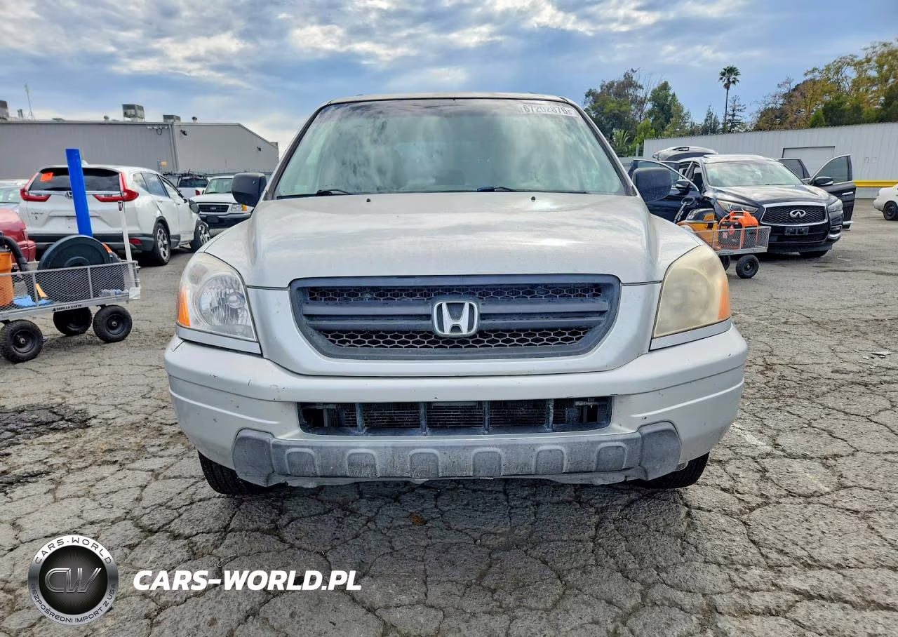2004 Honda Pilot Lx VIN:2HKYF18184H616932 - 5