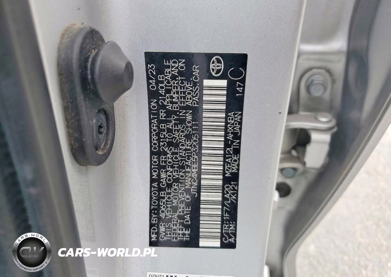 2023 Toyota Corolla Xse VIN:JTNC4MBE5P3205111 - 12