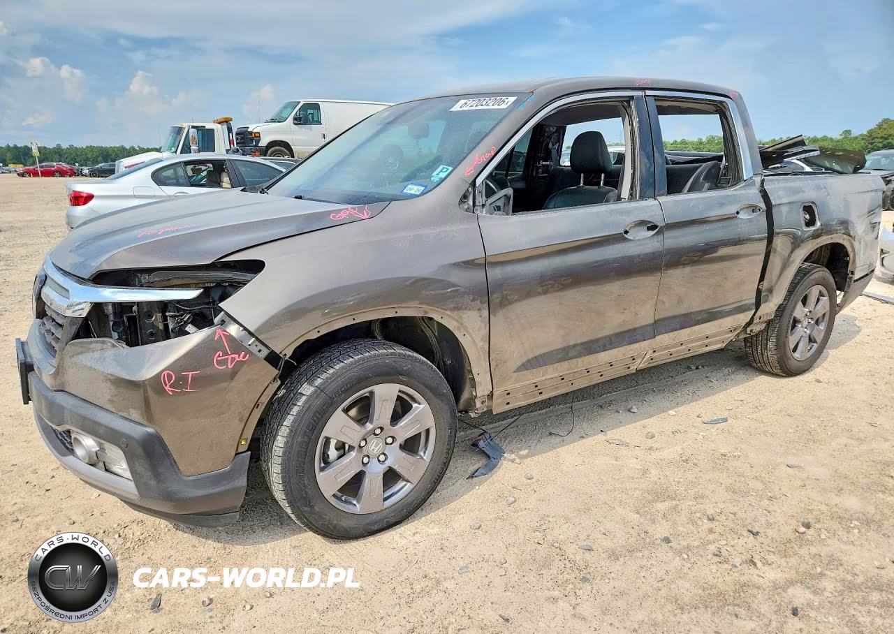 2020 Honda Ridgeline Rtl VIN:5FPYK3F79LB016178 - 1