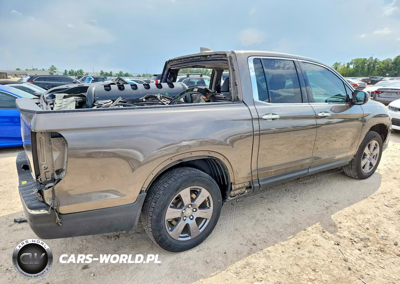 2020 Honda Ridgeline Rtl VIN:5FPYK3F79LB016178 - 3