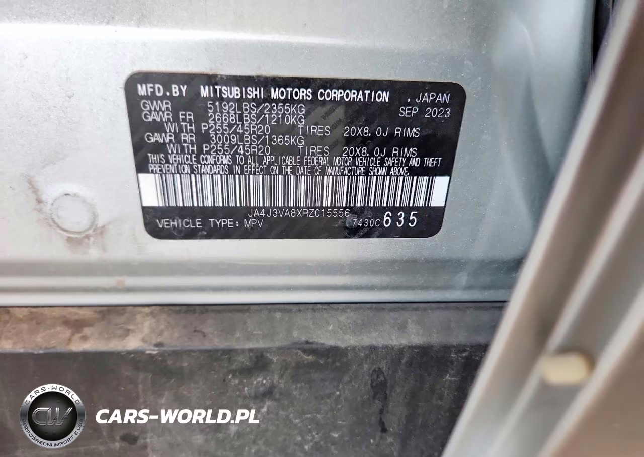 2024 Mitsubishi Outlander Se VIN:JA4J3VA8XRZ015556 - 14