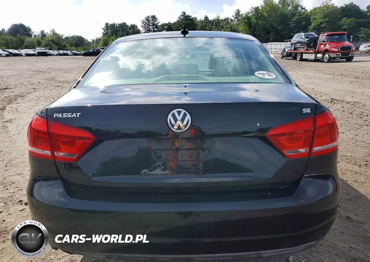 2013 Volkswagen Passat Se VIN:1VWBP7A34DC125221 - 6