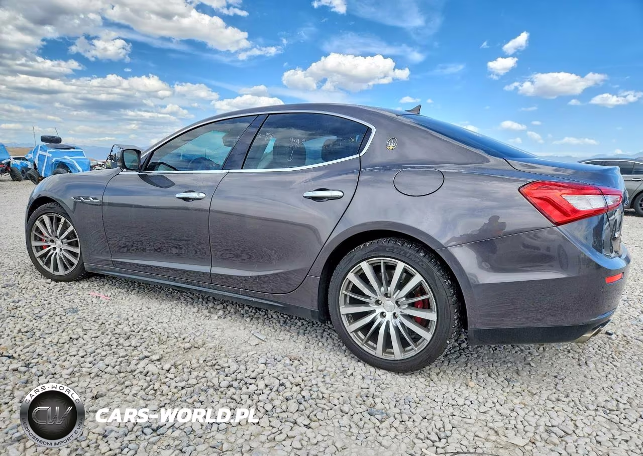 2014 Maserati Ghibli S VIN:ZAM57RTA8E1077108 - 2