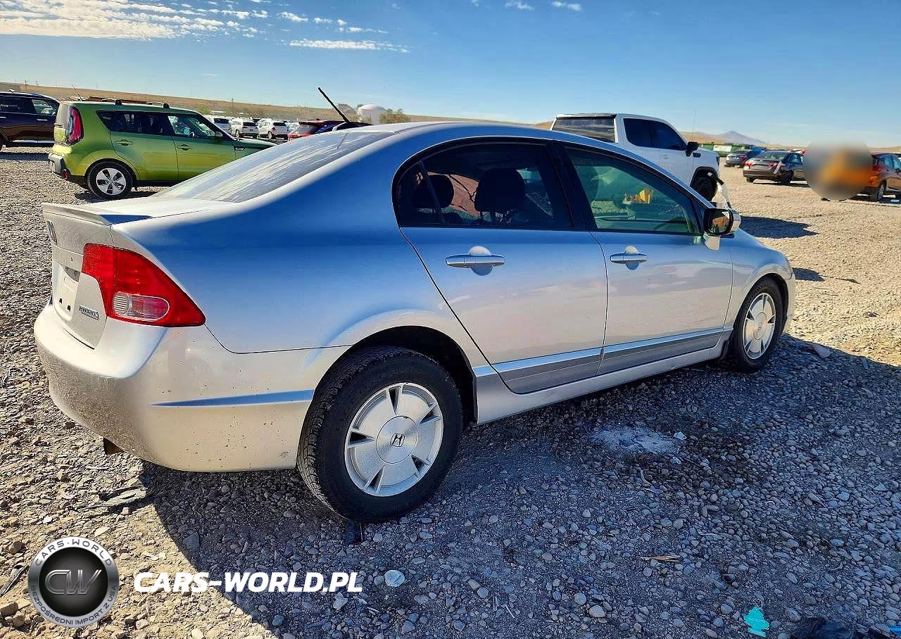 2007 Honda Civic Hybrid VIN:JHMFA36257S007802 - 3