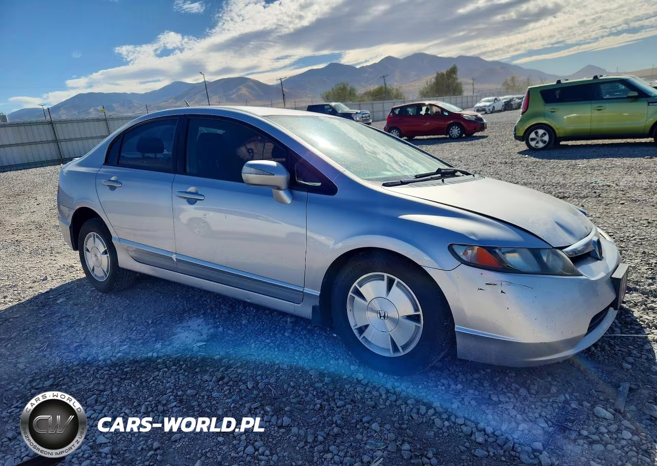 2007 Honda Civic Hybrid VIN:JHMFA36257S007802 - 4