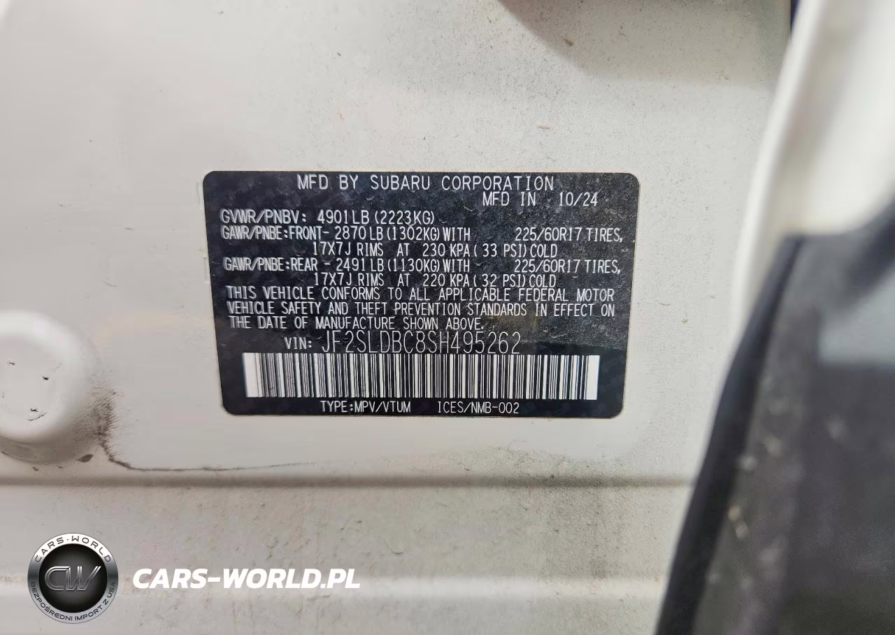2025 Subaru Forester Premium VIN:JF2SLDBC8SH495262 - 14