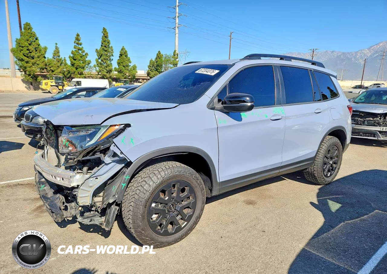 2022 Honda Passport Trail Sport VIN:5FNYF8H6XNB010052 - 1