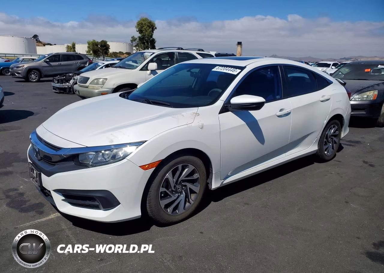 2016 Honda Civic Ex VIN:19XFC2F76GE237630 - 1