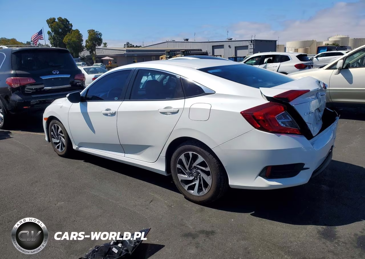 2016 Honda Civic Ex VIN:19XFC2F76GE237630 - 2