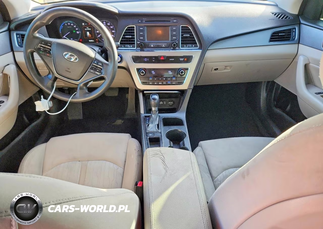 2016 Hyundai Sonata Hybrid Se VIN:KMHE24L15GA036701 - 8