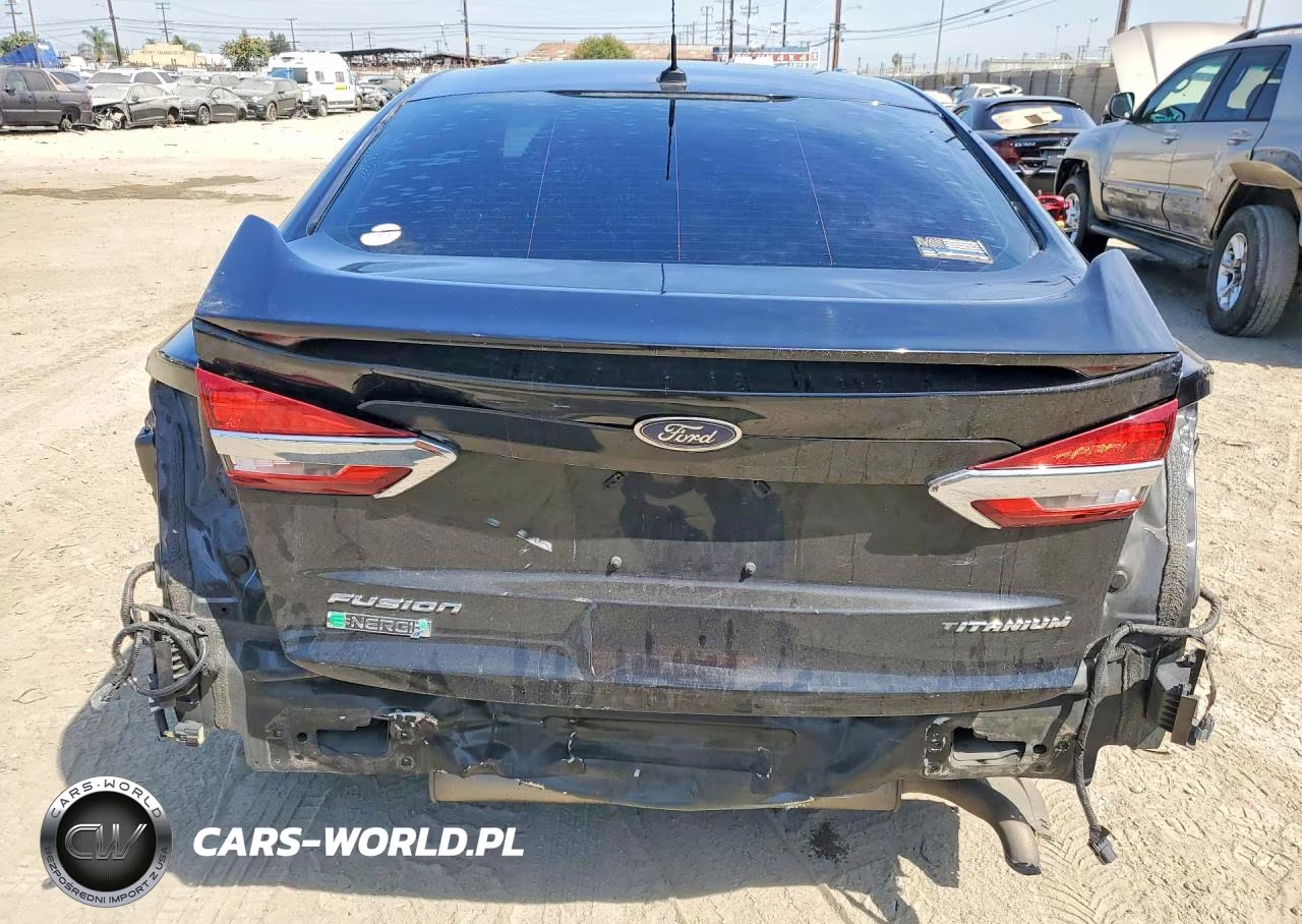 2019 Ford Fusion Titanium VIN:3FA6P0SU8KR148931 - 6