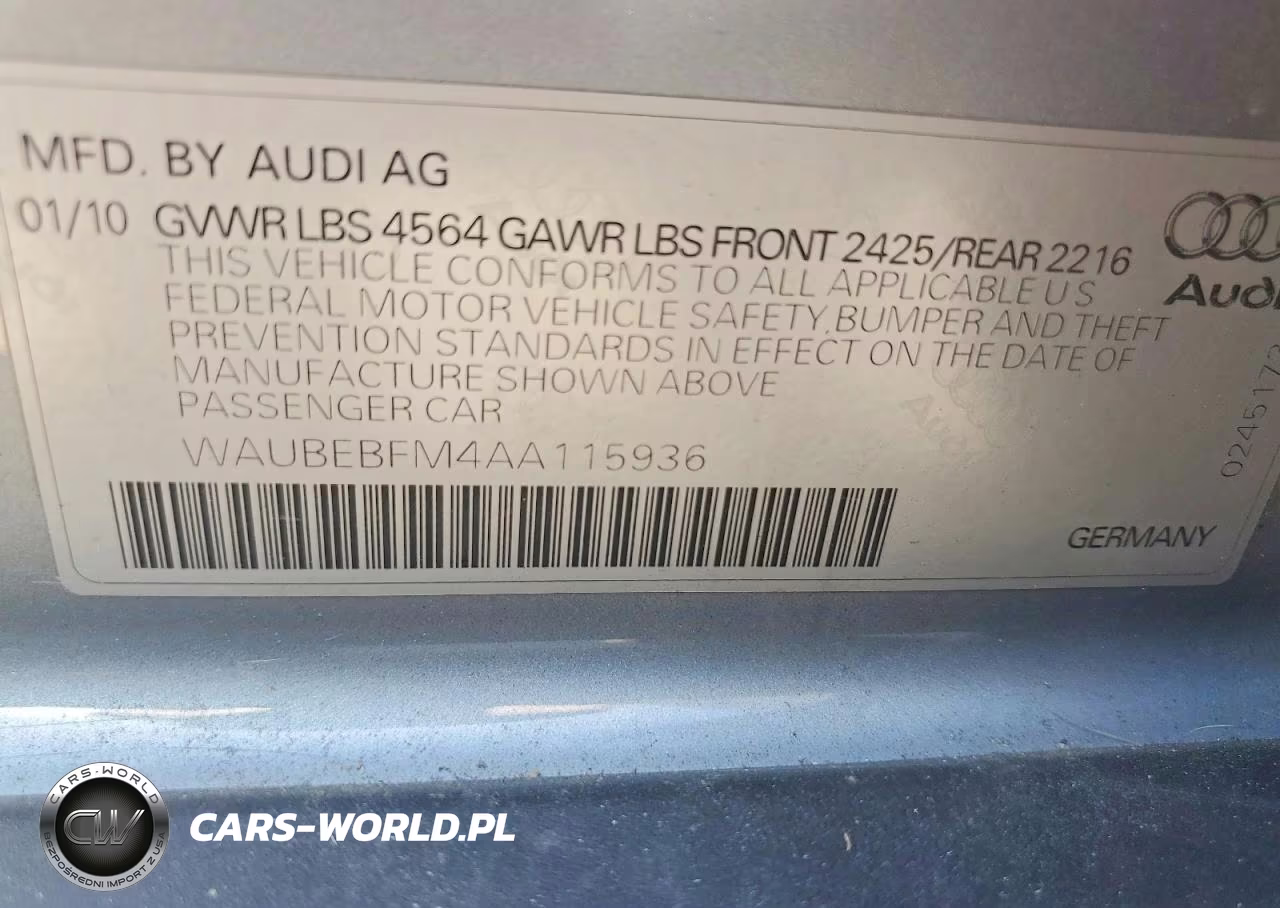 2010 Audi A3 Premium VIN:WAUBEBFM4AA115936 - 13