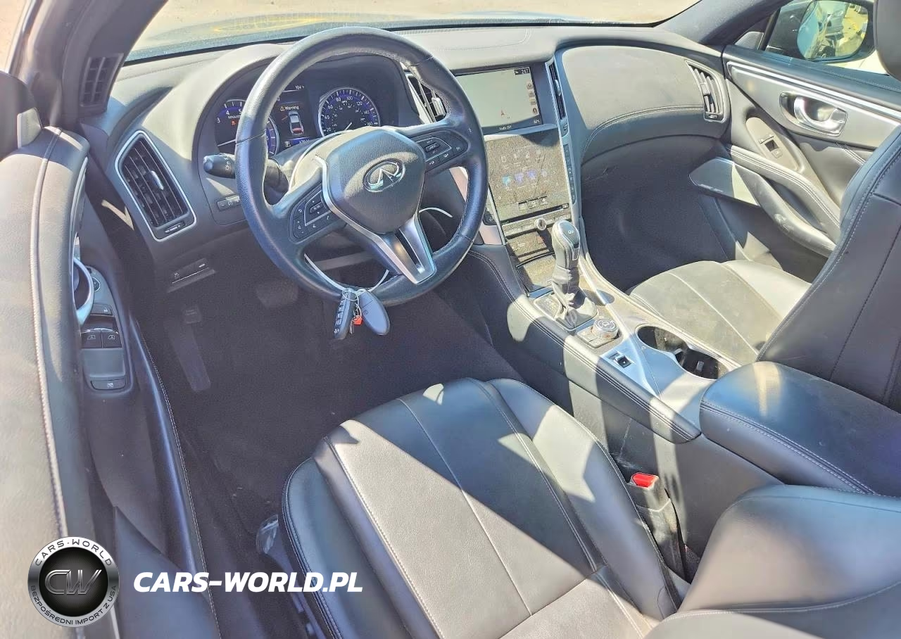 2019 Infiniti Q60 3.0T Luxe VIN:JN1EV7EL4KM290065 - 8