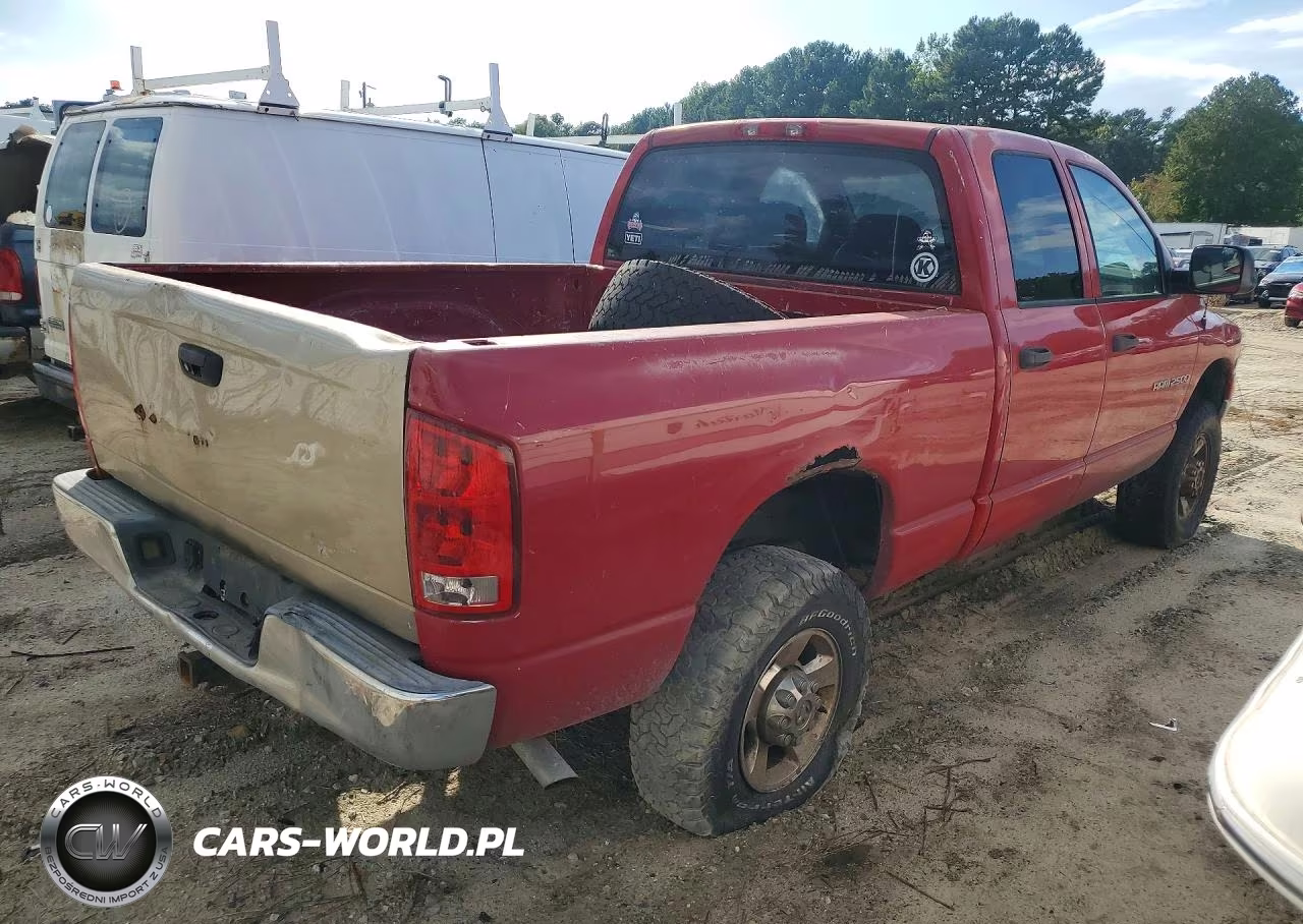 2004 Dodge Ram 2500 St VIN:3D7KU28DX4G191532 - 3