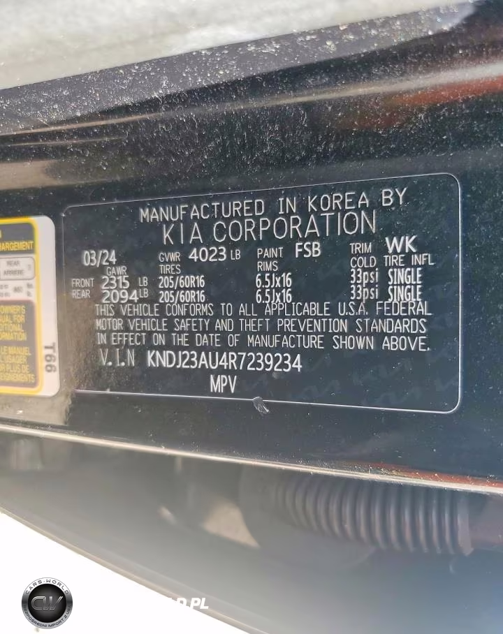 2024 Kia Soul Lx VIN:KNDJ23AU4R7239234 - 12