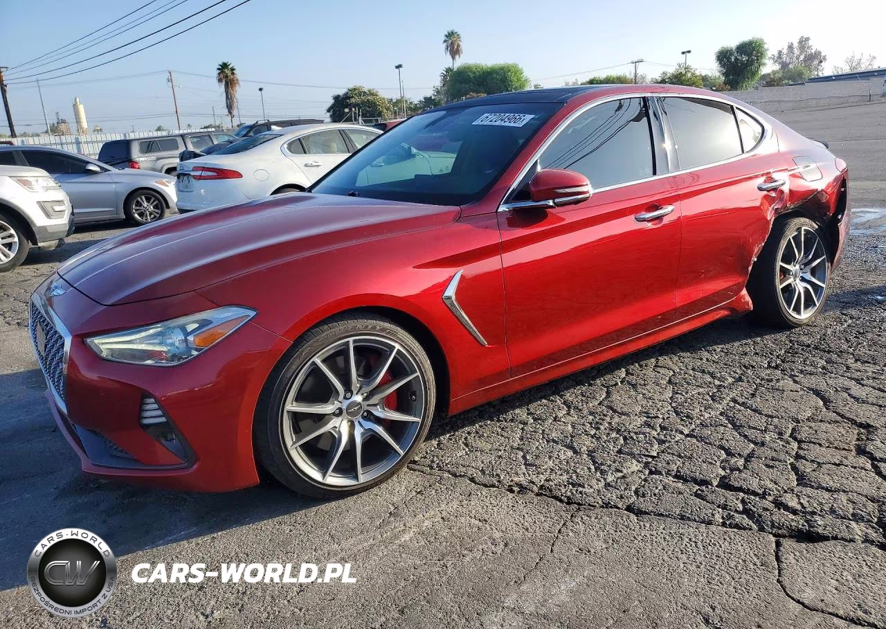 2019 Genesis G70 3.3T Advanced VIN:KMTG34LE8KU027450 - 1