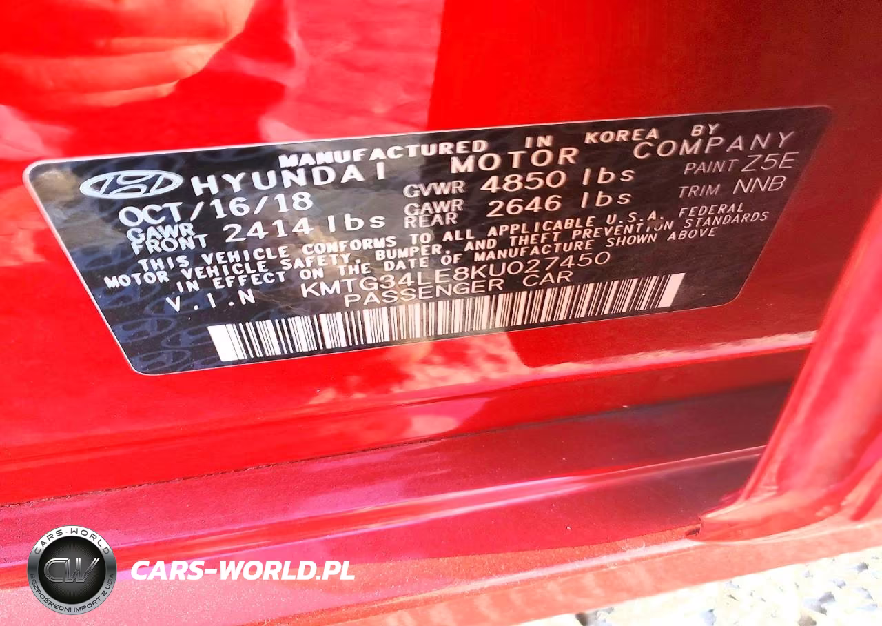 2019 Genesis G70 3.3T Advanced VIN:KMTG34LE8KU027450 - 12