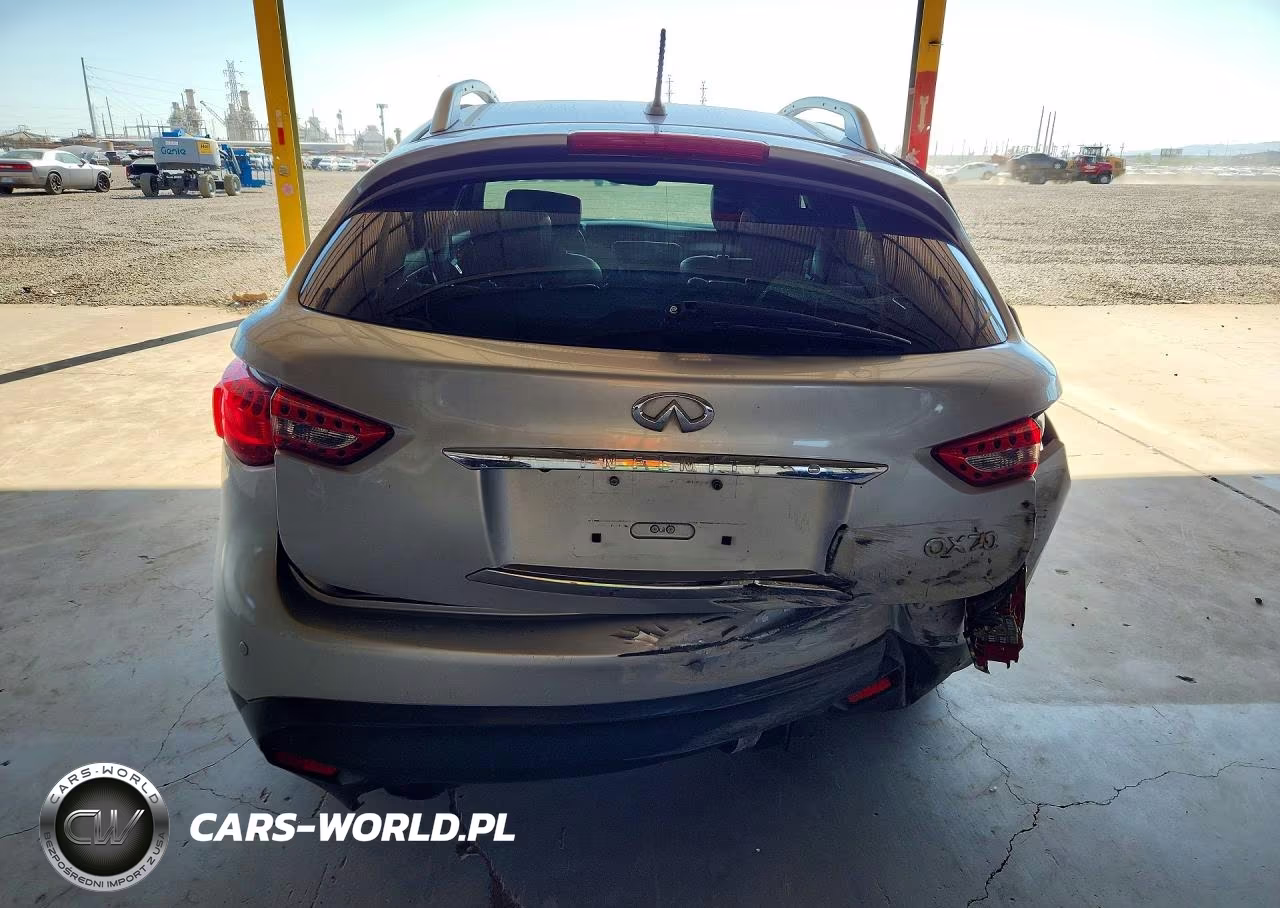 2017 Infiniti Qx70 Base VIN:JN8CS1MW7HM413814 - 6