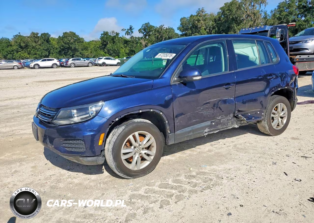 2013 Volkswagen Tiguan S VIN:WVGAV3AX1DW621426 - 1