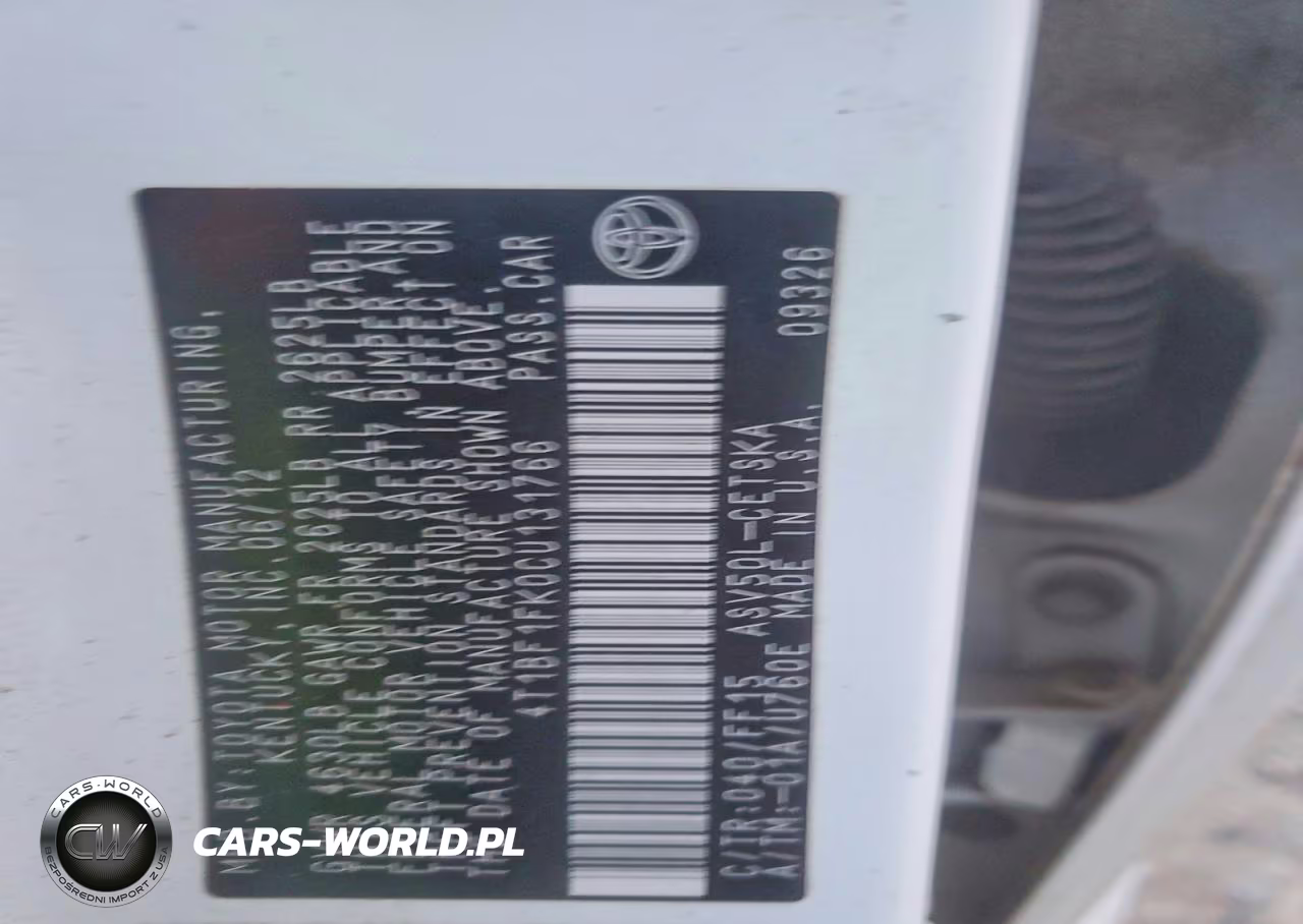 2012 Toyota Camry VIN:4T1BF1FK0CU131766 - 13