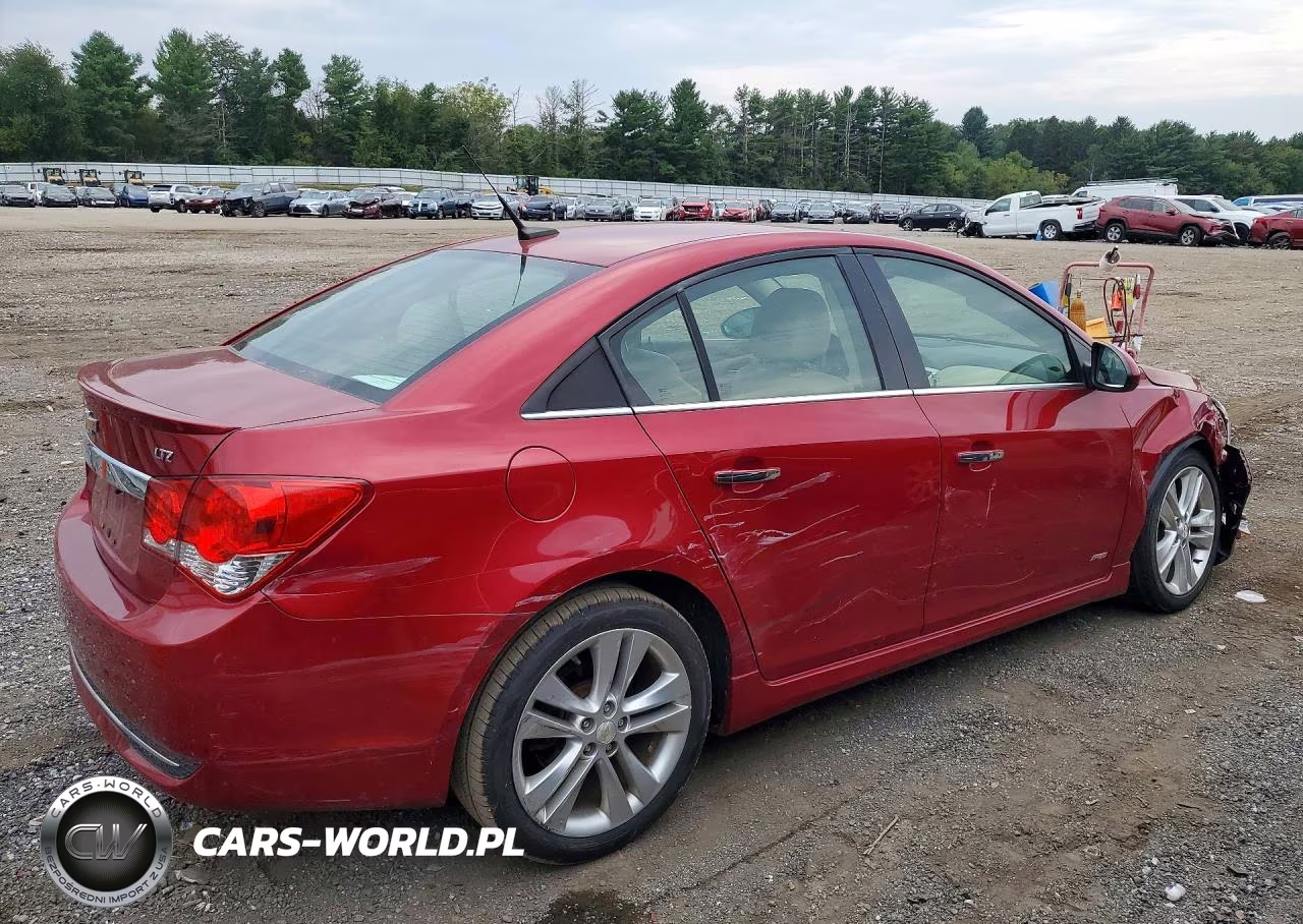 2011 Chevrolet Cruze Ltz VIN:1G1PH5S92B7188118 - 3