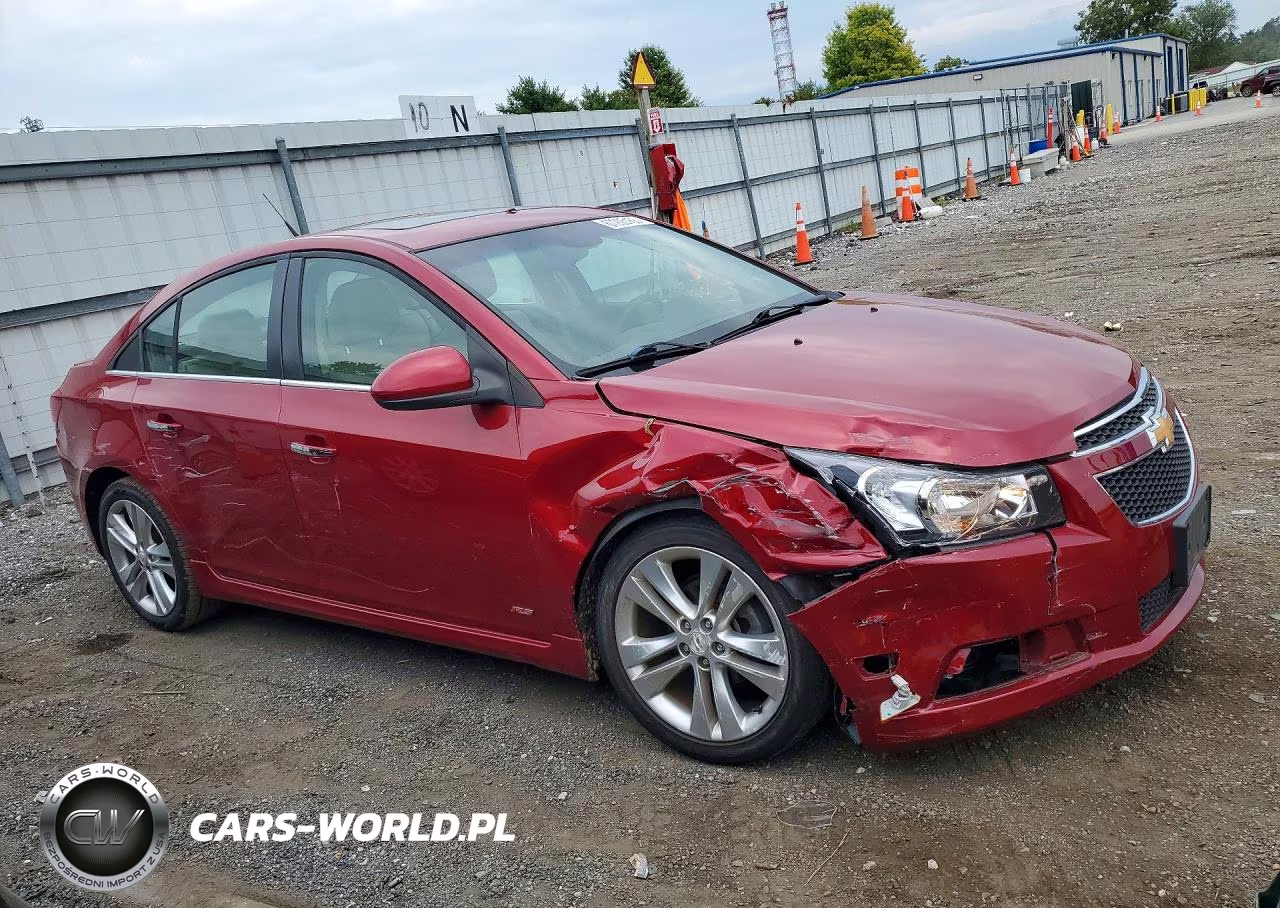 2011 Chevrolet Cruze Ltz VIN:1G1PH5S92B7188118 - 4