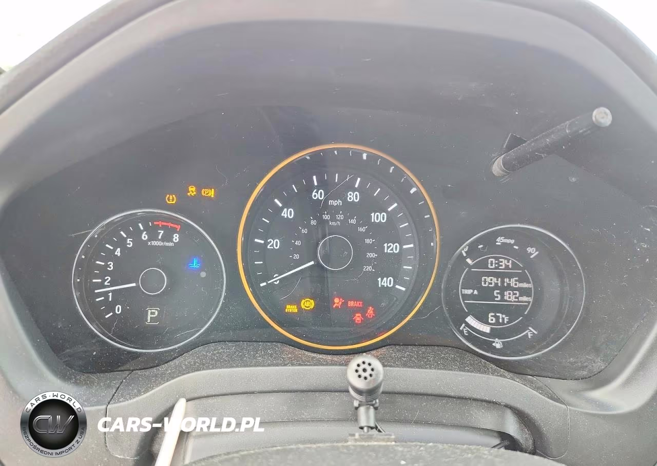 2017 Honda Hr-V Ex VIN:3CZRU5H52HM725207 - 9