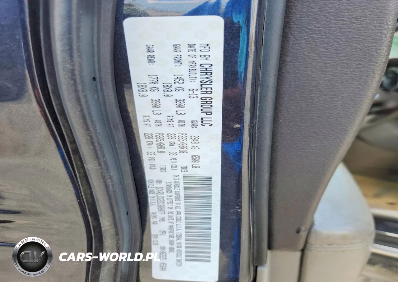 2013 Dodge Durango Crew VIN:1C4RDJDG2DC688077 - 13
